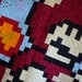 Raccoon Suit Mario Lap Quilt