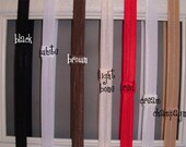 Elastic Headbands-Perfect for Vintage Hair Clips-photo prop, newborn, blessing, wedding, photography
