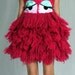 hot pink sparkle las vegas dress Yarn Monster with big Googly Eyes all sizes