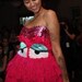 hot pink sparkle las vegas dress Yarn Monster with big Googly Eyes all sizes