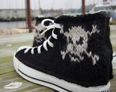 Pirate Knit Chucks