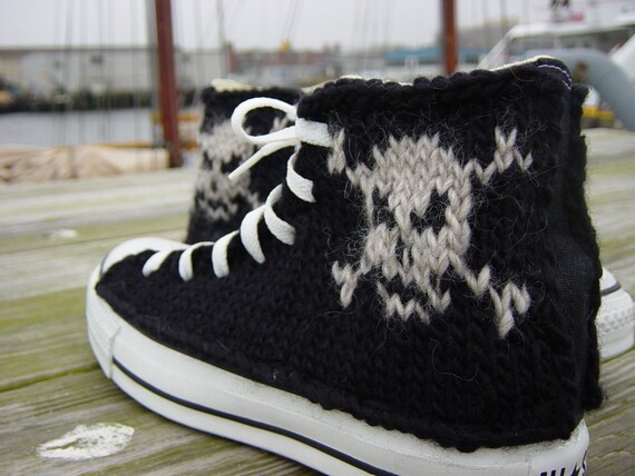 Pirate Knit Chucks