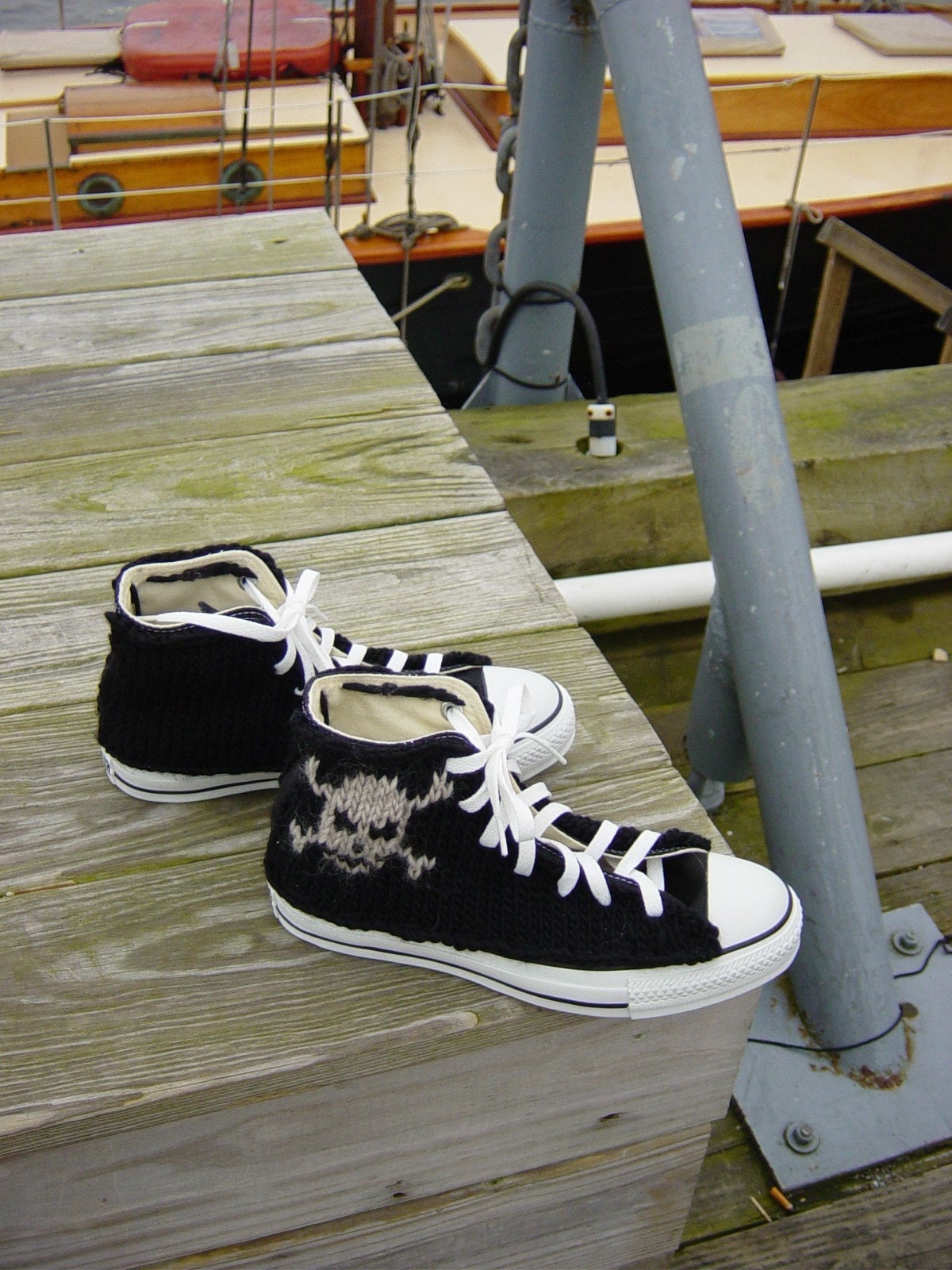Pirate Knit Chucks