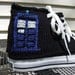 Dr. Who TARDIS Knit Chucks