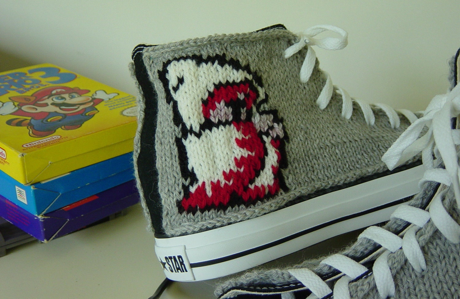Final Fantasy Knit Chucks