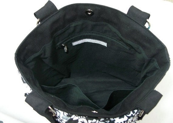 Photo Picture Tote Bag Purse Zebra Print Patchwork Personalized Gift with 4 photos