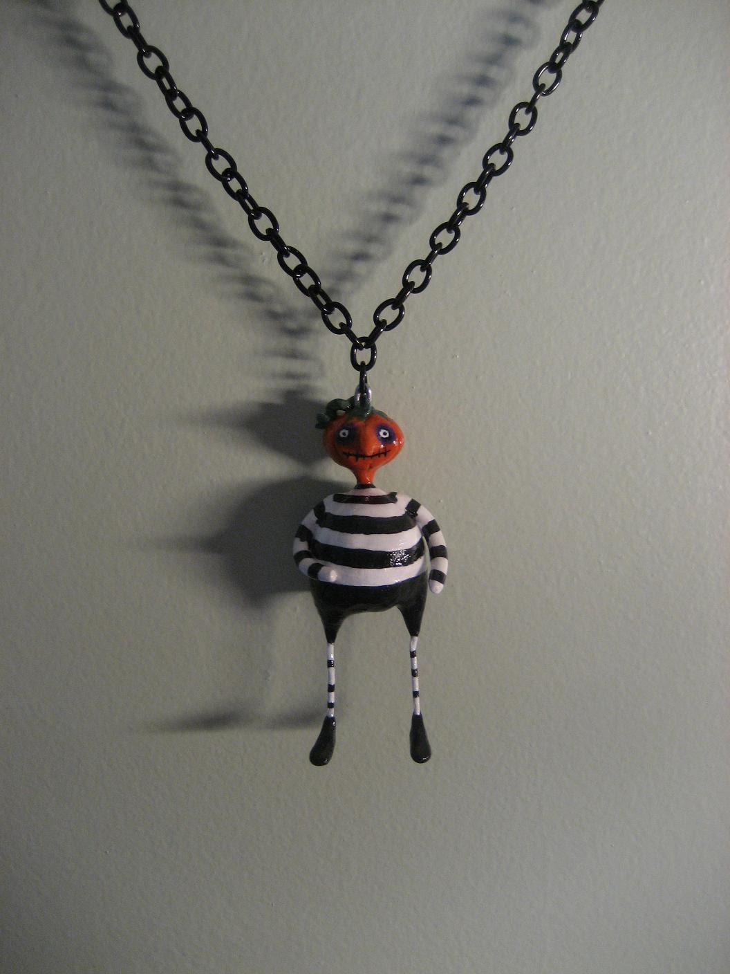 Pumpkin Boy Necklace