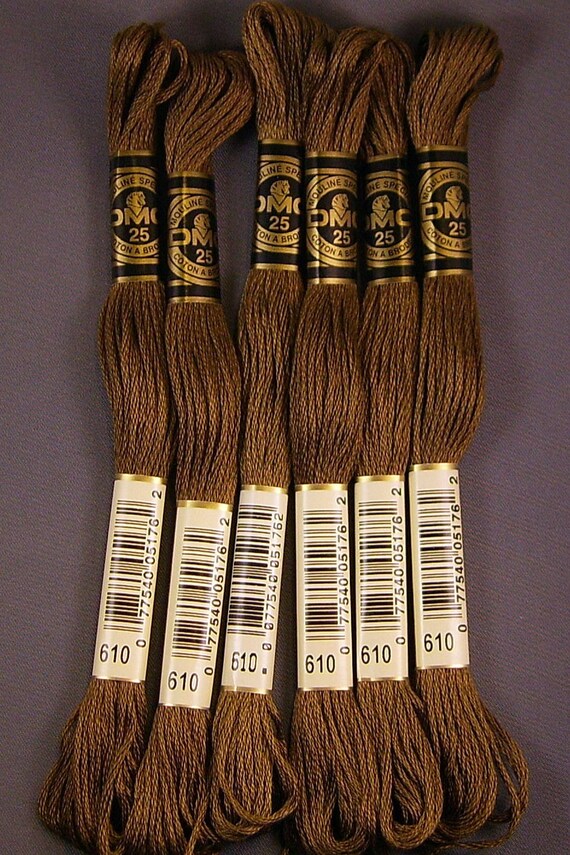 Items Similar To Drab Brown DMC Floss On Etsy