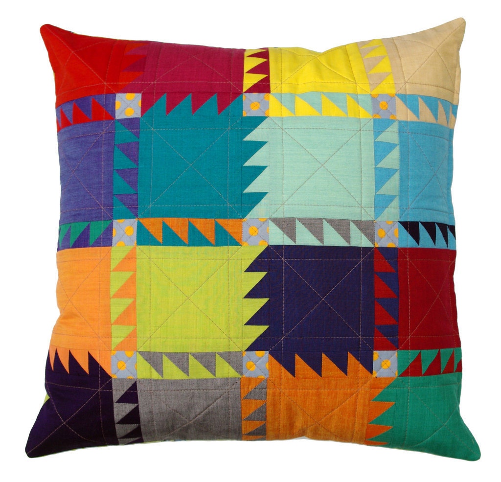 Oakshott Bear Paw Pillow - Cushion Cover Pattern (pdf file) - immediate download