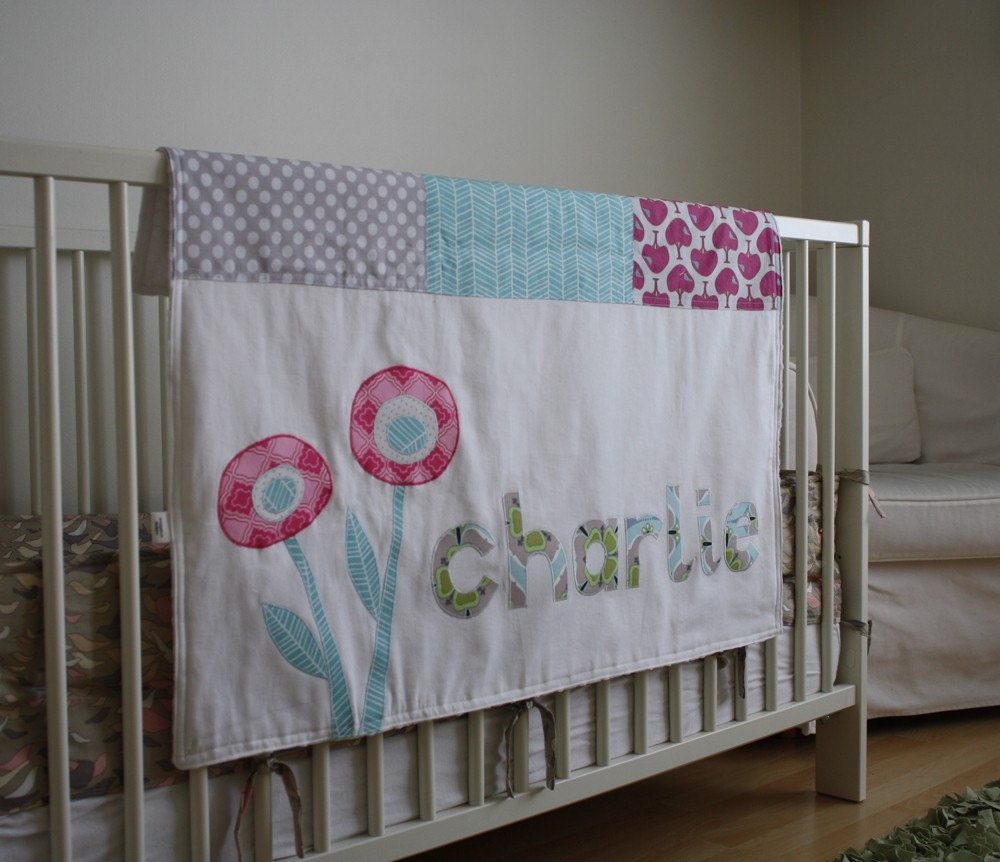 smidgey blanket, custom made and personalized.