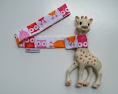 Sophie Saver Pink, Orange and Yellow Owls