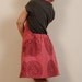 Pink pinafore. many colors and patterns