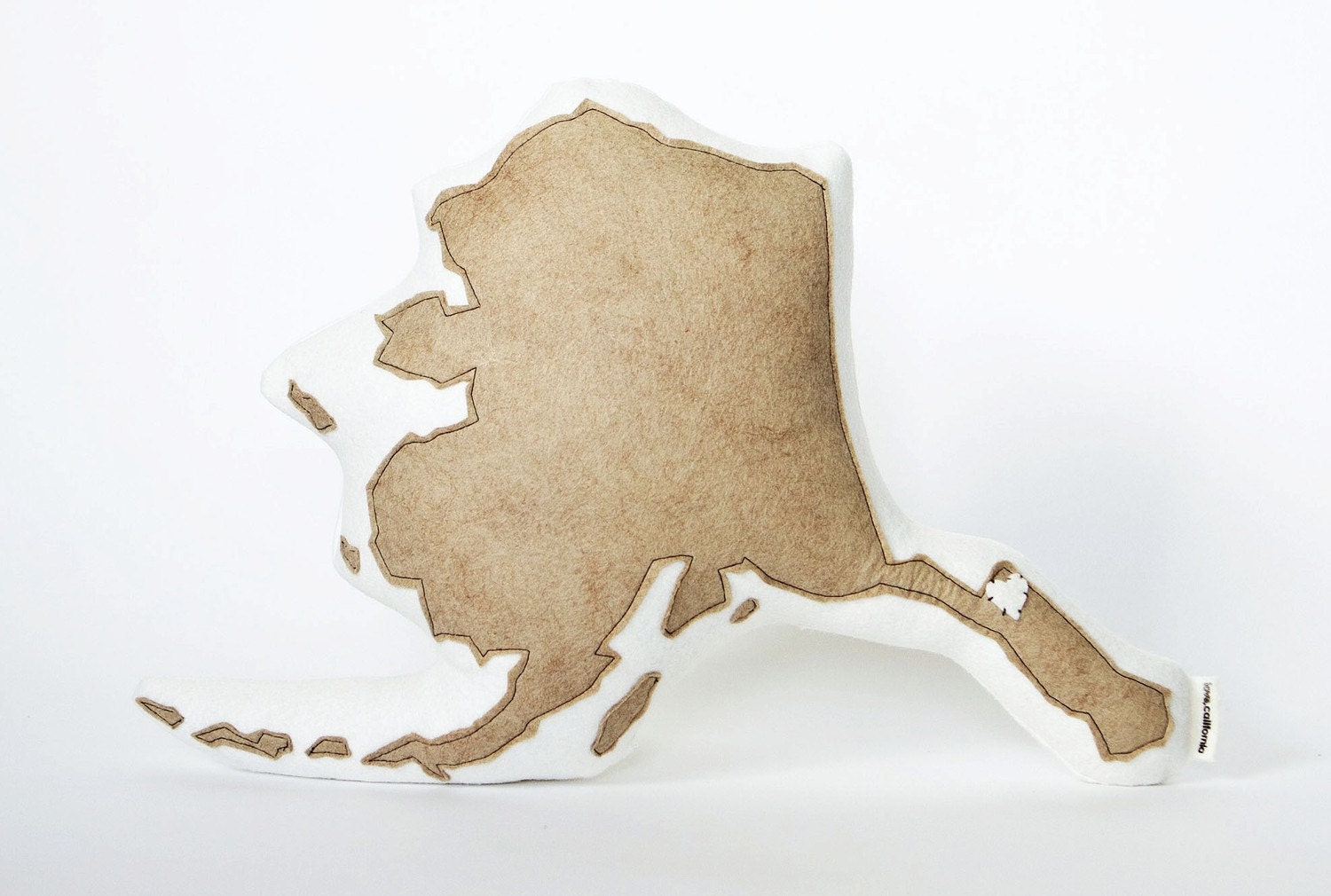 Customizable Alaska State Pillow