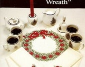 Vintage Christmas Apple Wreath Pattern from Carolina Cross Stitch, 1980, Number 14