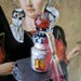 Phoenix Ash Potion Bottle OOAK dollhouse miniature in one inch scale