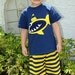 Shark Fish Boys Custom Tshirt