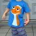 Doofy Dino Custom Applique Shirt