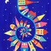 Art Print - Twisty-Twirly Town - 10 x 8