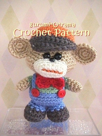 amigurumi Monkey crochet pattern PDF guide