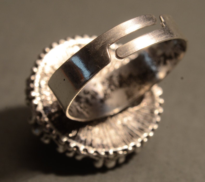 Halloween Costume jewelry - Cemetery Plot with Tombstone and Open Grave - Zombie Frankenstein