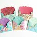 Scalloped ENVELOPES or JOURNALING POCKETS - 5 count