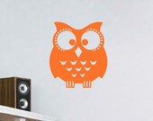 Owl Vinyl Wall Decal