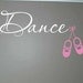 Dance-Ballet Slippers Vinyl Wall Decal