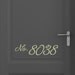 Vinyl Decal - House Number