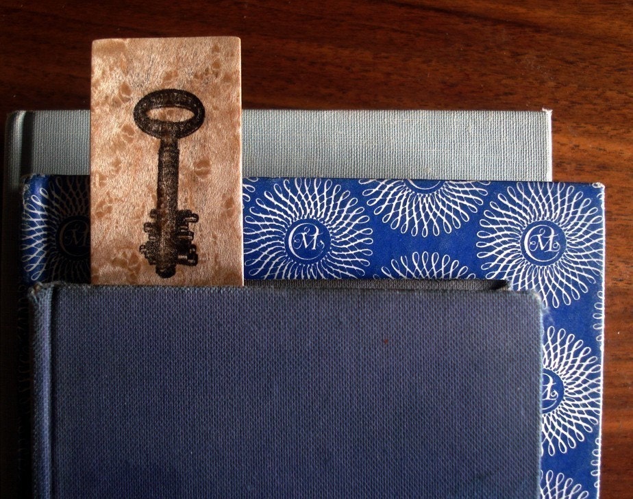 Wooden Bookmark - Key