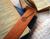 Wooden Bookmark - banjo