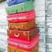 Hot Pink Samsonite set of Suit Cases Hard Shell