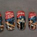 The Scream Handpainted Japanese Nail Art (Custom)