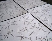 Shapes Coloring Pages