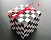 Checkered Favor Boxes