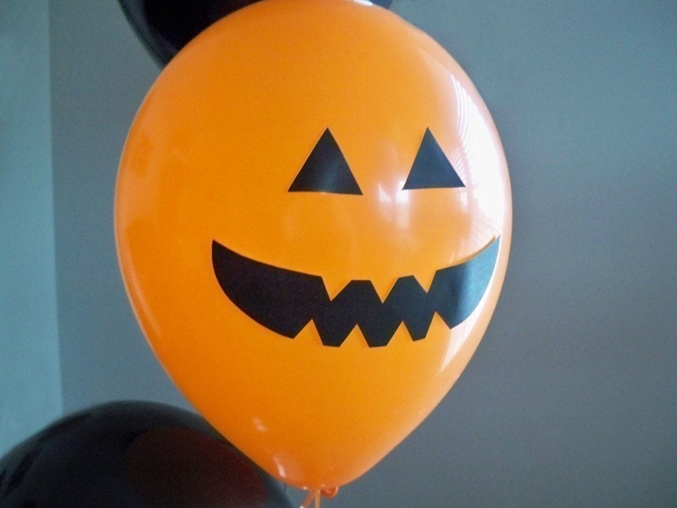 Monster Balloon Faces