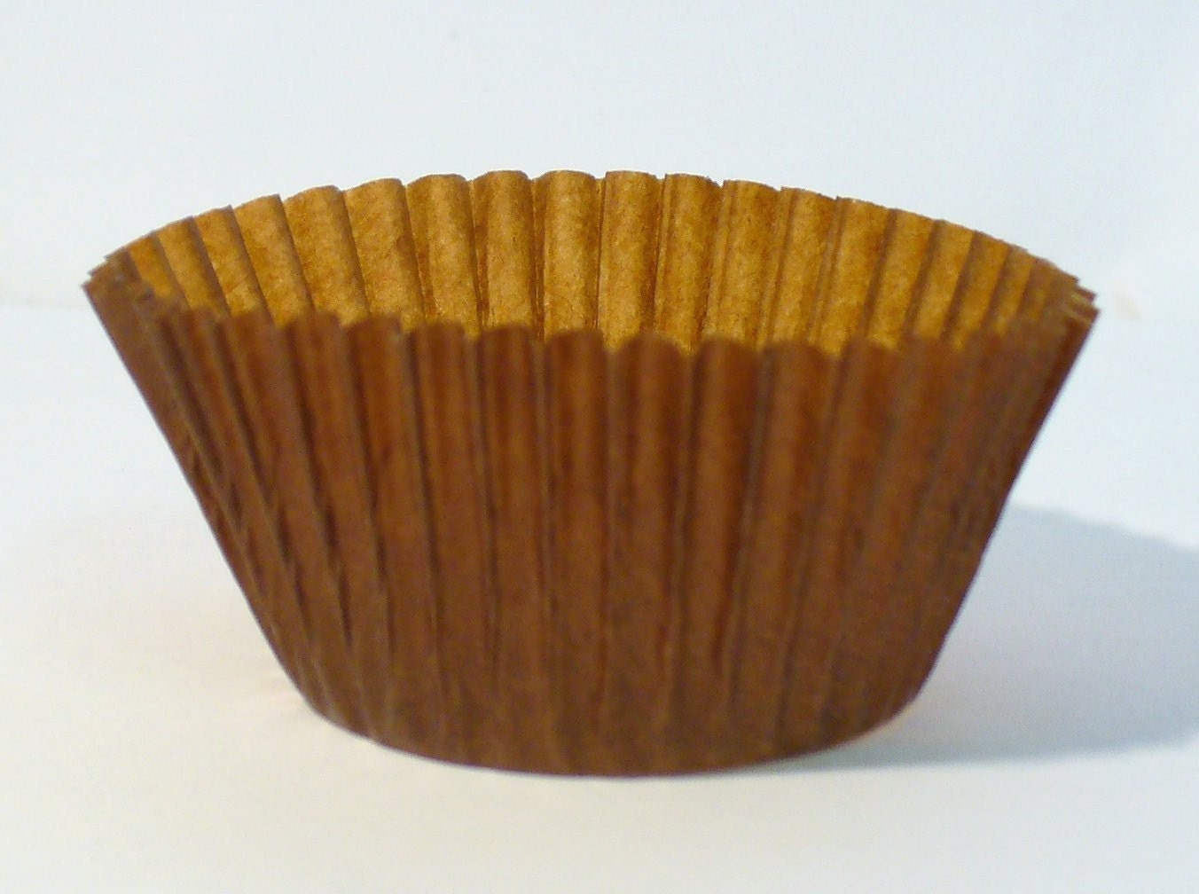Brown Glassine Fairy Bun or Cupcake Cases approx 100 in pack