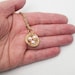Sweet Little Bird's Nest in Gold Pendant with Pink Pearls - or Choose your Color