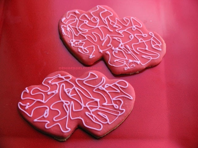 BOGO Double Heart Abstract Cookies