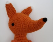 foxy little fox - amigurumi crochet pattern - PDF