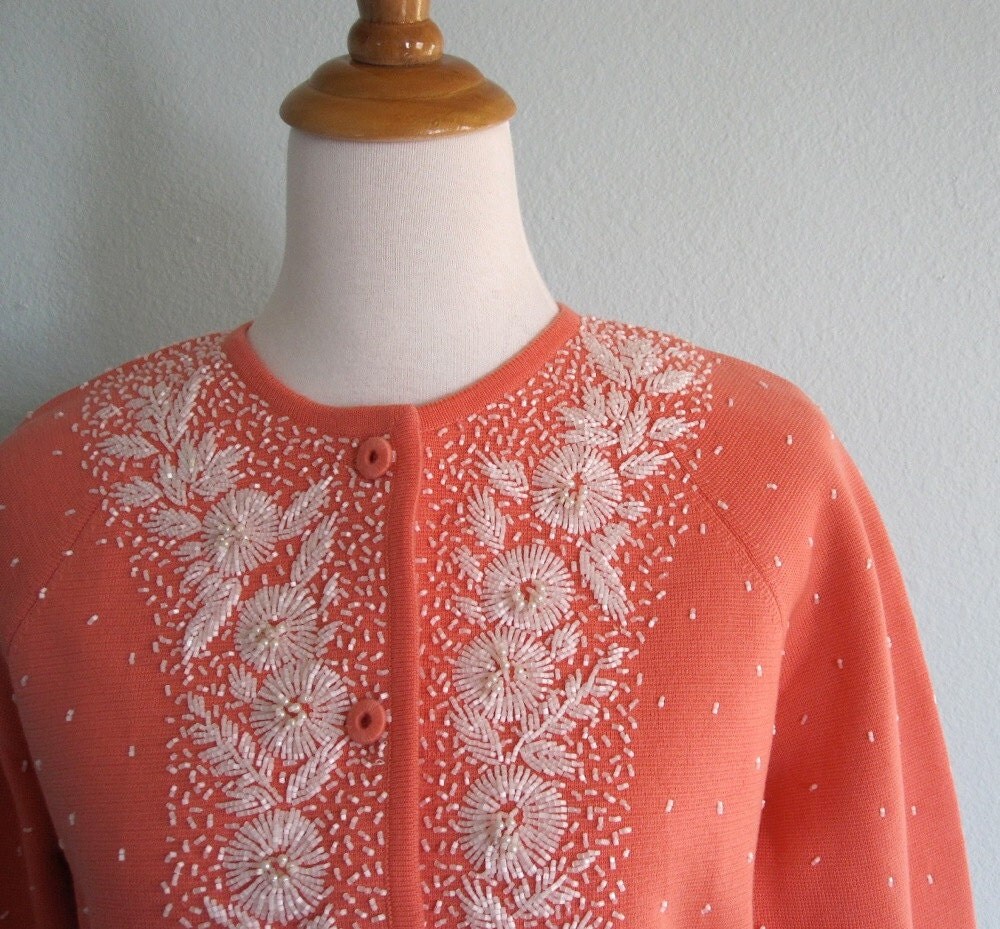 Beaded Sweaters Vintage 121