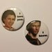 Han & Leia Love Buttons/Magnets