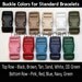 550 Paracord Survival Bracelet Half Hitch Alt - Multi Camo - Brown Buckle