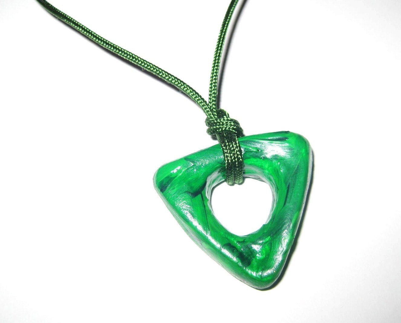 green-coraline-seeing-looking-stone-amulet-polymer-by-belleazure