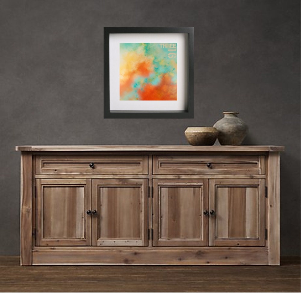 Three16 - 12x12 - Modern Fine Art Print by Jodi Leigh