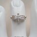 Sharon - Sterling Silver Dragonfly Stretch Illusion Toe Ring