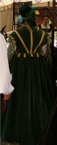 Renaissance Doublet Gown for Women MADE TO ORDER