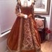 Renaissance Gown and Partlet MADE TO ORDER