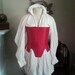 Box Pleated Ruff Renaissance Chemise THIGH length gathered body