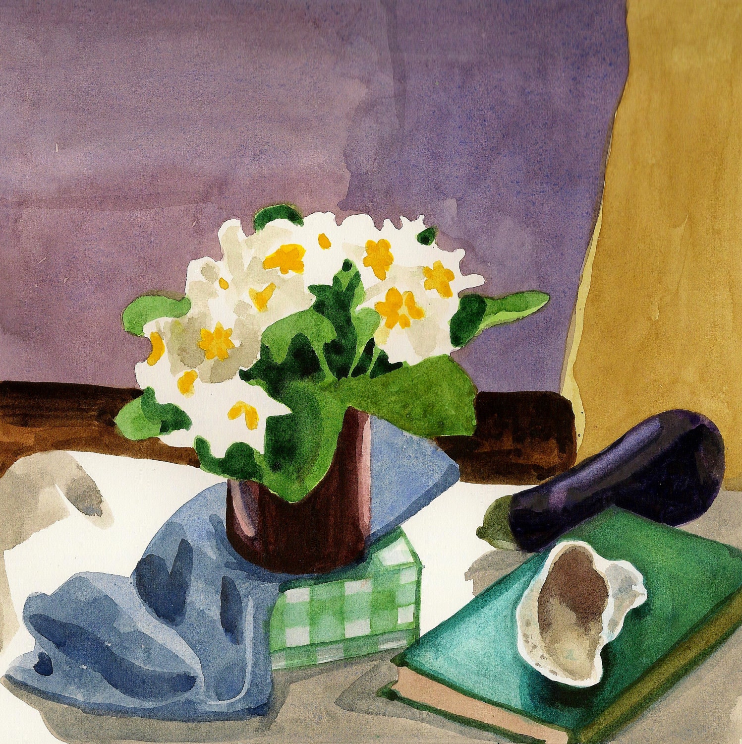 Flowers for .99- Original Watercolor Painting-