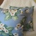 Blue Floral Pillows